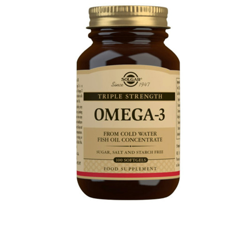 Omega-3 triple concentración cápsulas blandas 100 unidades