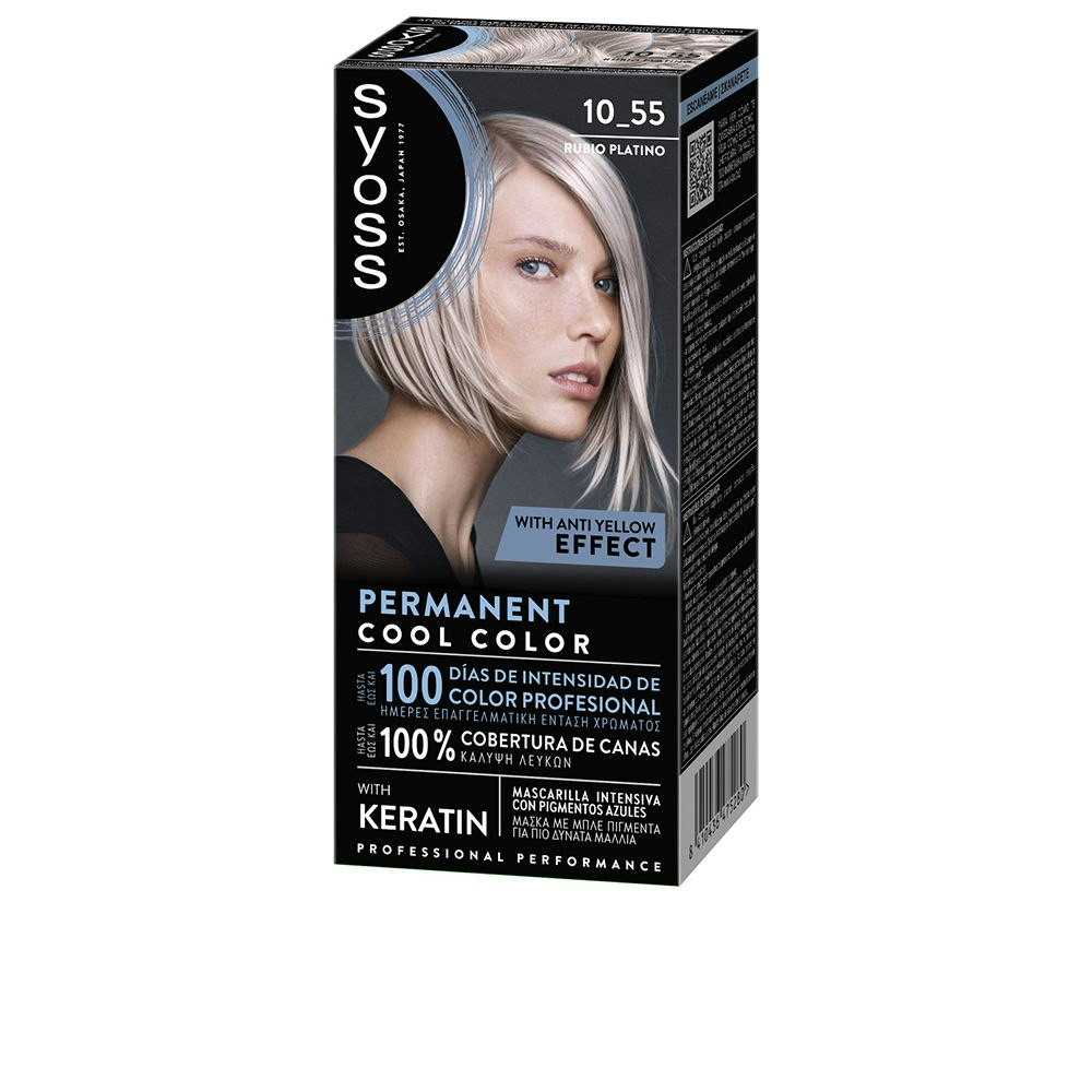 Permanent hair dye 10.55 Rubio Platino 1 unit
