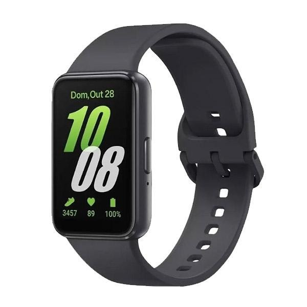 Correa SmoothSilicone compatible con Galaxy Fit3 - Negra