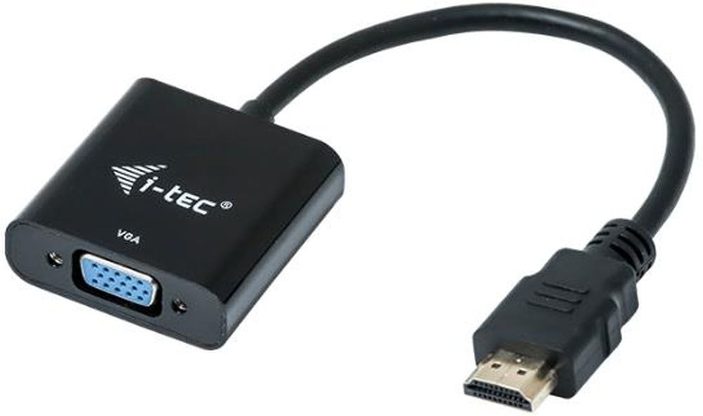 Cable HDMI a VGA 15 cm Negro