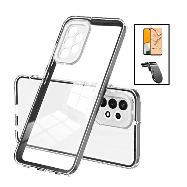 Funda 360 con Protección de Cámara, CeramicGlass y Soporte Magnético para Samsung Galaxy A13