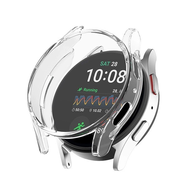 Funda 360 Impact Protection para Galaxy Watch7 LTE 40mm Transparente