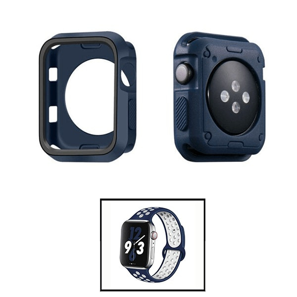Apple Watch Series 6 compatible case and sport band 40 mm