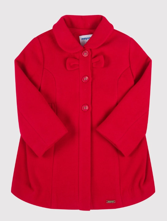 Fleece farmhouse coat