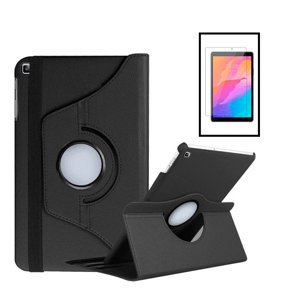 360° rotating case with tempered glass for Huawei MatePad T 10 Kids Edition