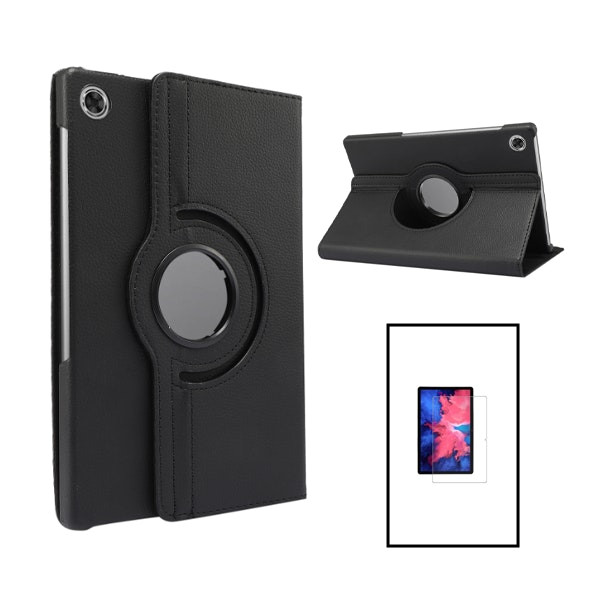 Funda Rotativa 360° con Vidrio Full Cover para Lenovo Tab M10 Gen 3
