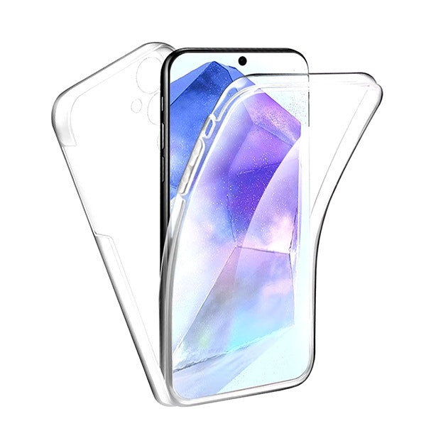 Funda 360° Impact Protection para Samsung Galaxy S24 FE Transparente