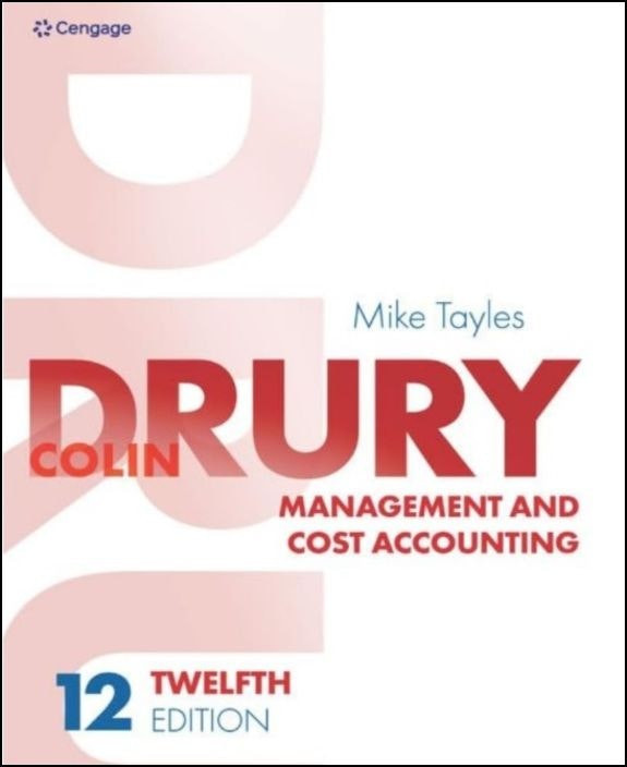 Management and Cost Accounting de Colin Drury (Inglés)