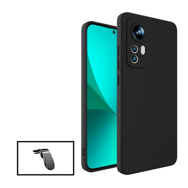 Funda de Silicona Líquida y Soporte Magnético Universal