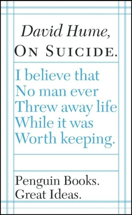 On Suicide by David Hume (English)
