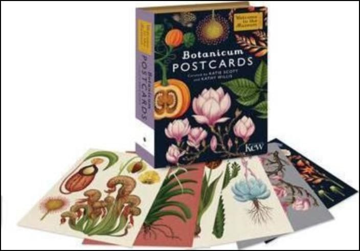 Botanicum Postcards de Kathy Willis (Portugués)