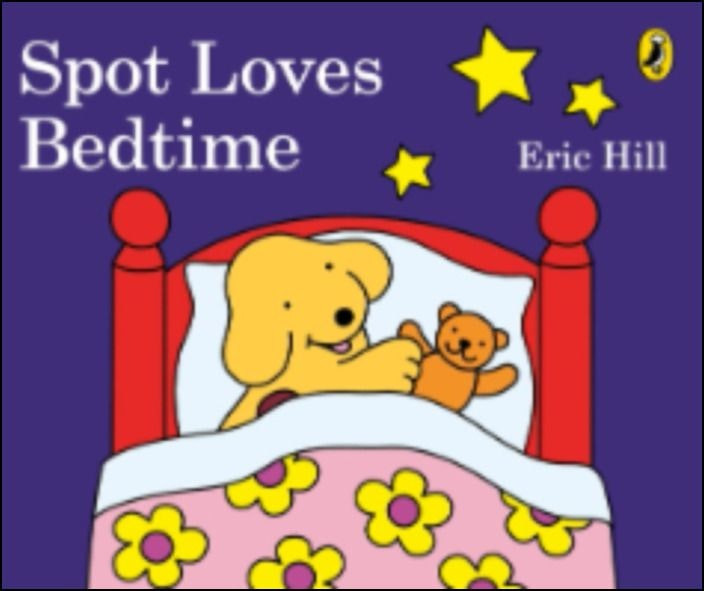 Spot loves bedtime de Eric Hill (Español)