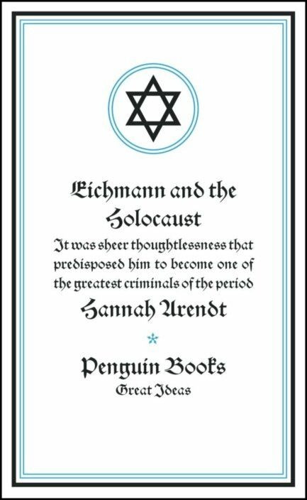 Eichmann and the Holocaust by Hannah Arendt (English)
