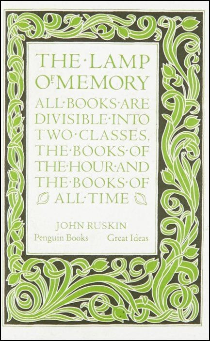 The Lamp of Memory de John Ruskin (Español)