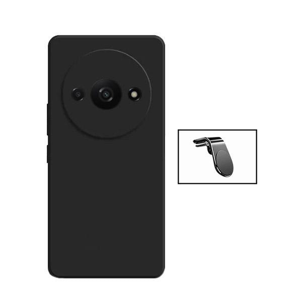 Soporte magnético para coche y funda de silicona para Redmi A3