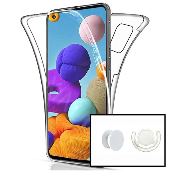 Funda 360° 3 en 1 con GripHolder y Soporte para Samsung Galaxy A21s