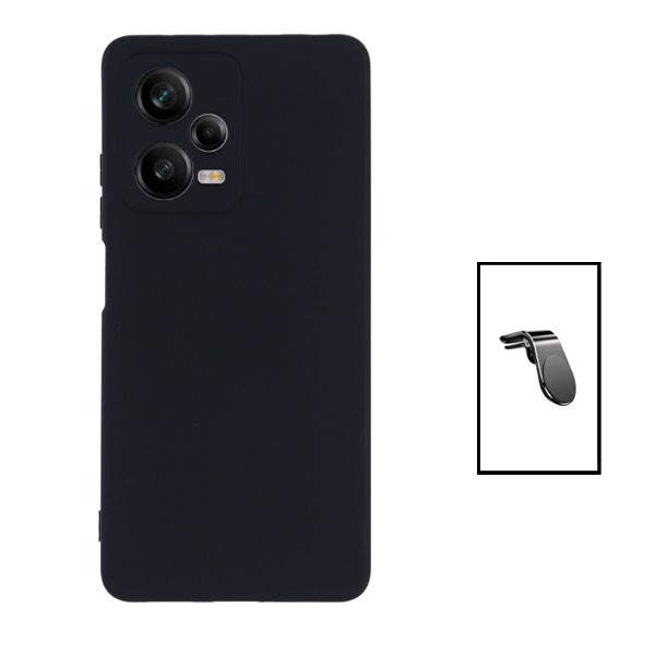 Funda de Silicona Líquida y Soporte Magnético Universal para Coche