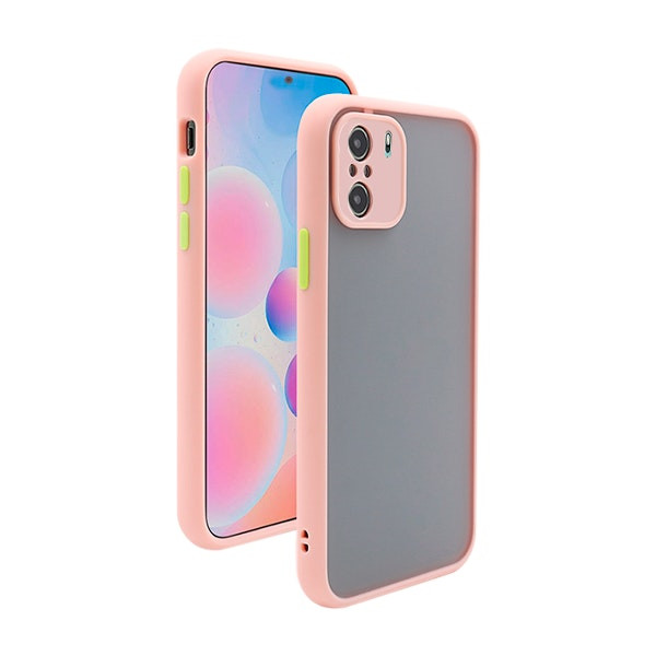 Funda antichoque con protección para cámara para Xiaomi Poco F3