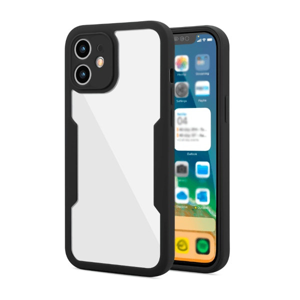Funda 360 Protección Frontal y Trasera para iPhone 11 - Negro