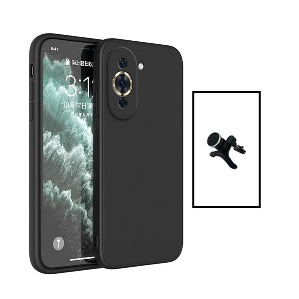 Car magnetic mount and liquid silicone case kit for Nova 10 Pro