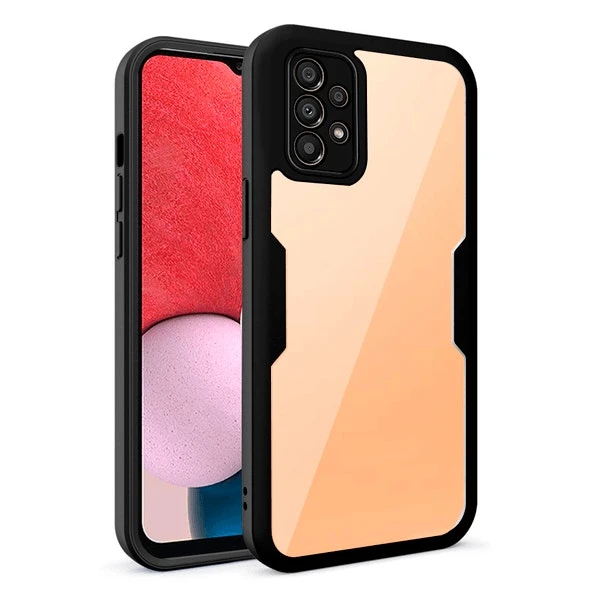 Capa Anti-Crash 360 Protection á Prova de Choque Frente e Verso para Samsung Galaxy A23 5G - Preto