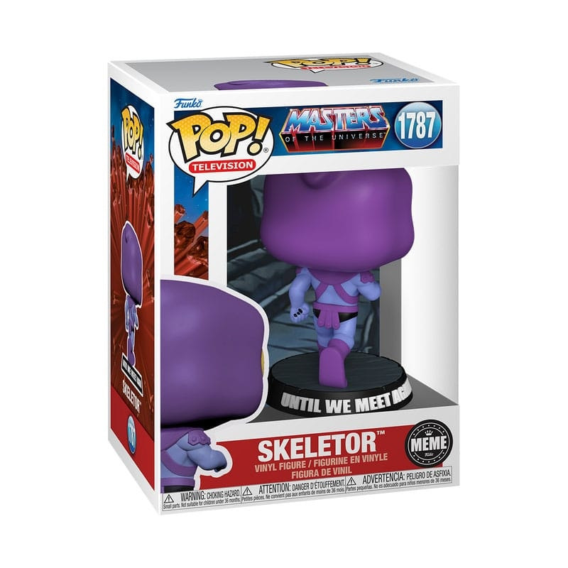 Figura vinílica POP! Animation Skeletor corriendo 9 cm