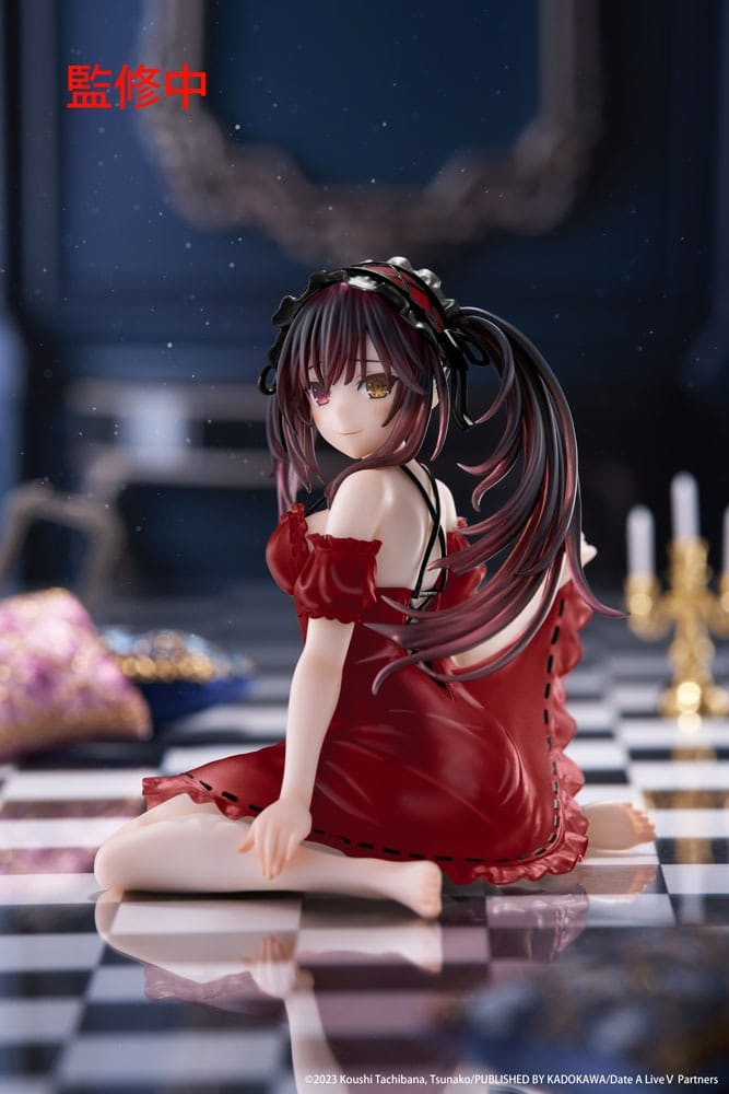 Kurumi Tokisaki PVC Figure Nightwear Renewal - 13 cm