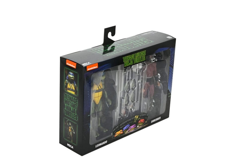 Action figure 2-pack Rooftop Battle - Shredder vs Leonardo 18 cm