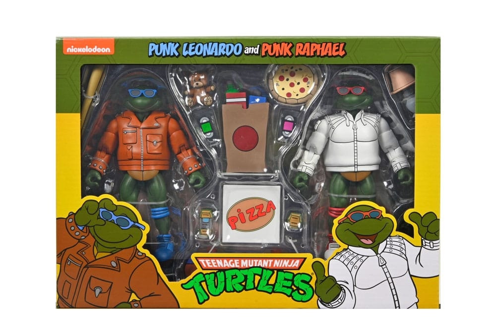 Action figure 2-pack Teenage Mutant Ninja Turtles Punk Leo & Punk Raph 18 cm