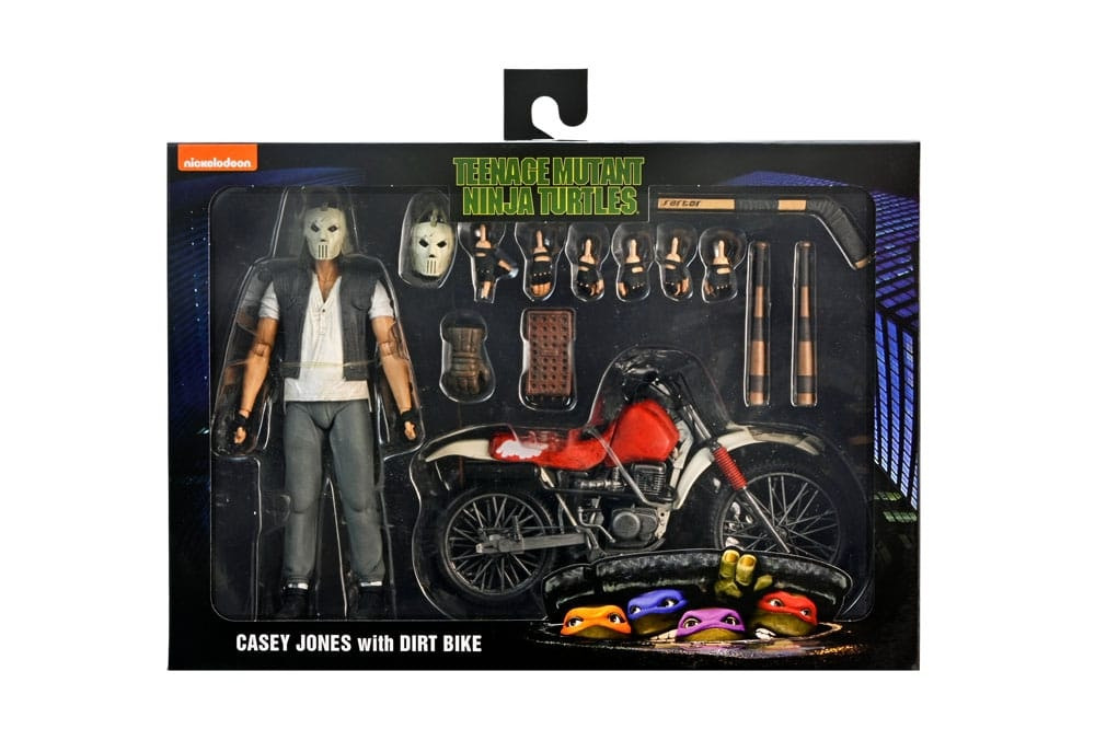 Figura de acción Casey Jones (Teenage Mutant Ninja Turtles 1990) 18 cm Deluxe Movie Realization