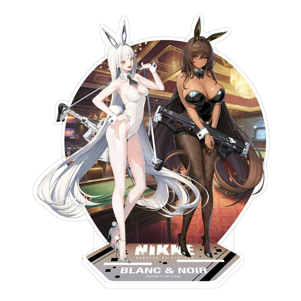 Diorama acrílico Blanc & Noir - Goddess of Victory: Nikke, 18 cm