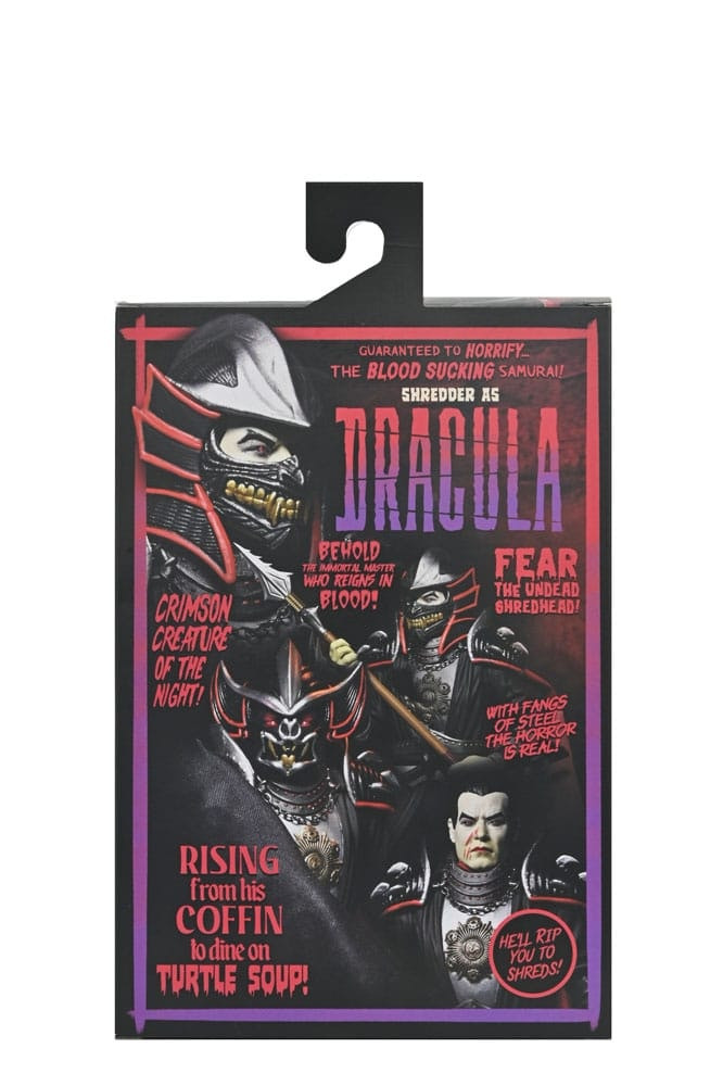 Shredder as Dracula action figure, classic colors, 18 cm
