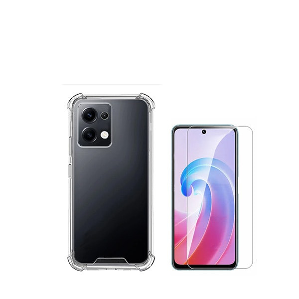 Kit Funda SuperProtect Anti-Shock y Protector de Cristal para Redmi Note 13 4G