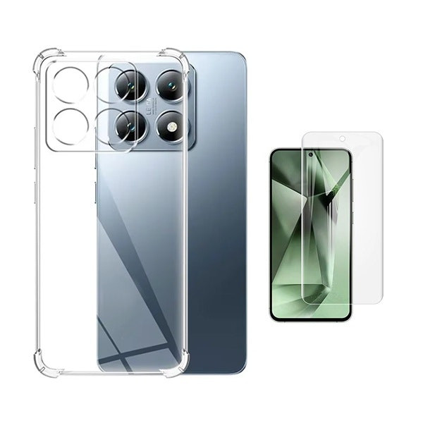 Funda Antigolpes y Protector Hydrogel para Xiaomi 14T Pro