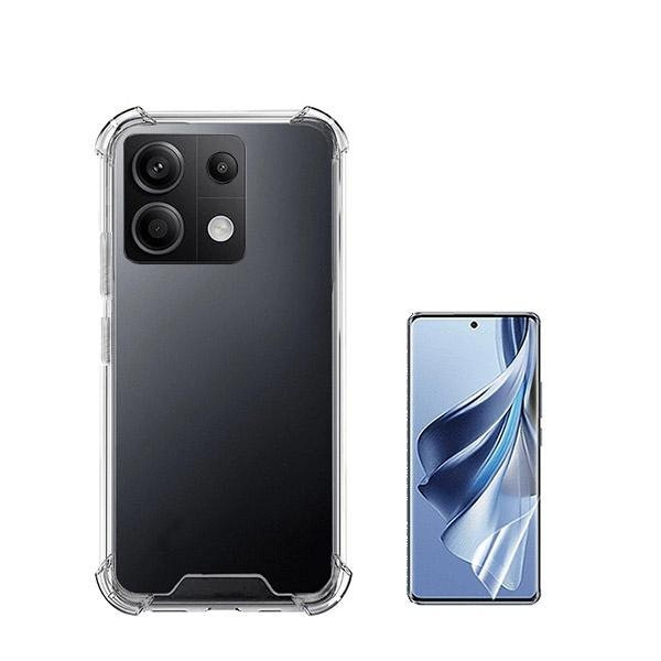 SuperProtect Anti-Shock Case and Hydrogel Screen Protector for Xiaomi Poco X6 5G