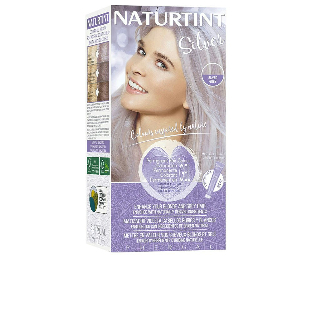 Silver violet toning hair dye 170 ml
