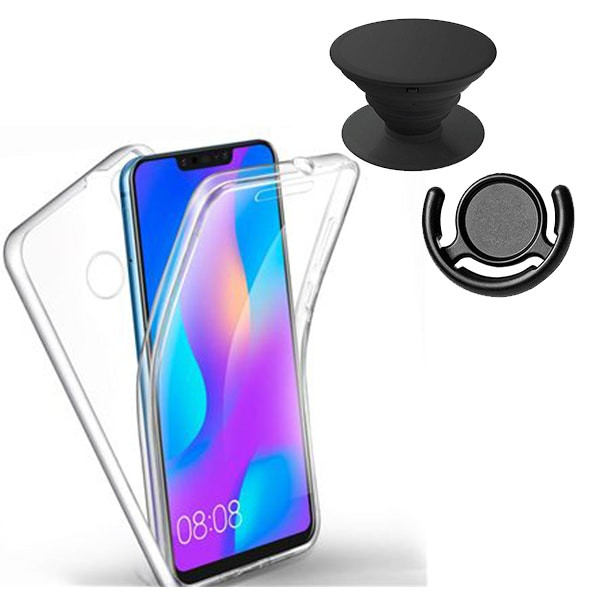 Funda 360º con GripHolder y Soporte para Huawei P Smart Plus 2019