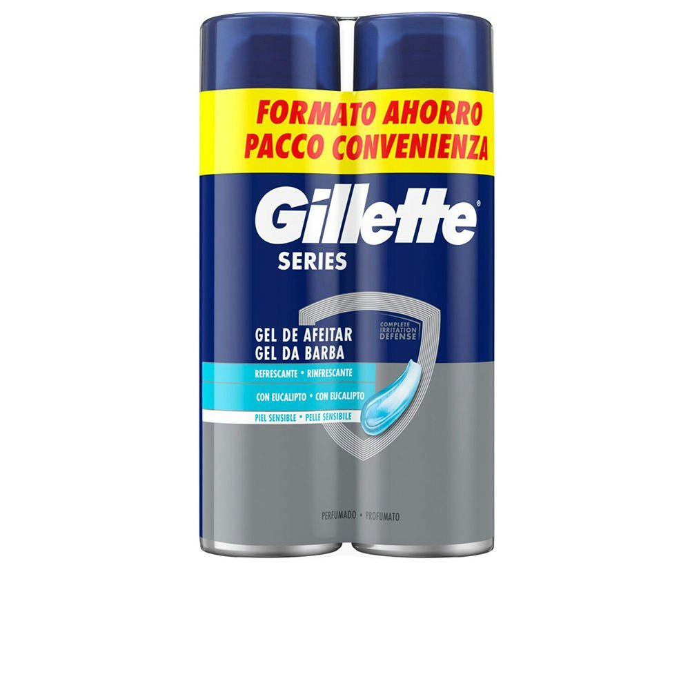Gel de afeitar piel sensible pack 2 x 200 ml