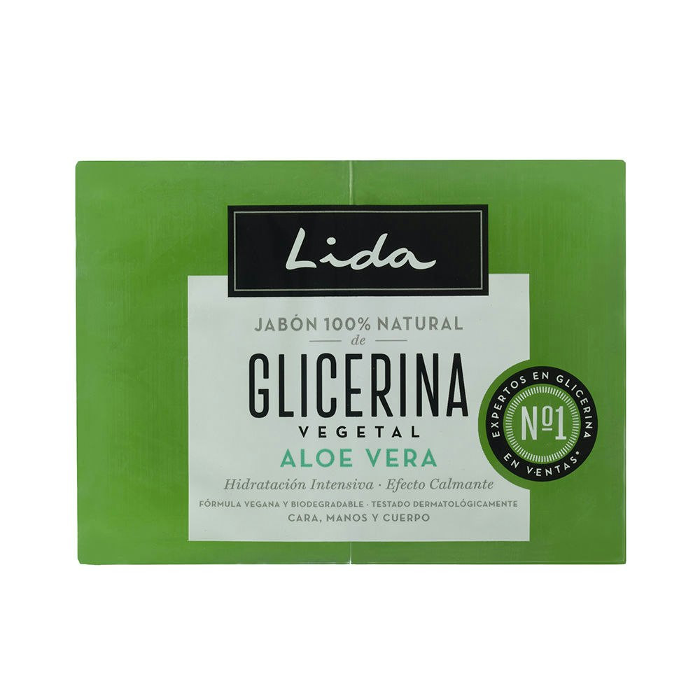 100% NATURAL GLYCERIN AND ALOE VERA SOAP SET 2 x 125 gr