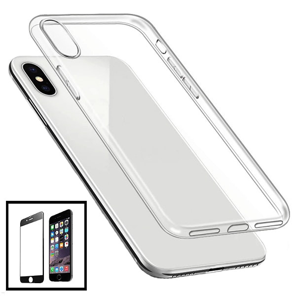 Funda SuperProtect Anti-Shock con Vidrio Full Cover para iPhone 7