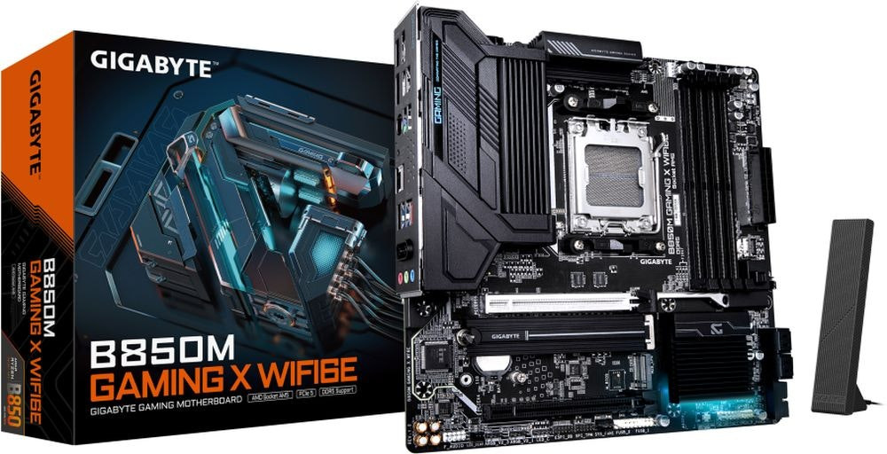 B850M GAMING X WF6E Micro ATX AM5 DDR5 Wi-Fi 6E