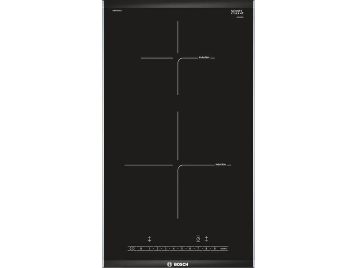 Placa de Indução BOSCH PIB375FB1E (Elétrica - 30.6 cm - Preto)