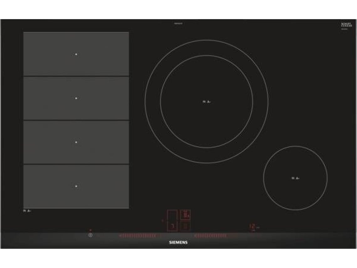Placa de Indução SIEMENS EX875LEC1E (Elétrica - 81.2 cm - Preto)