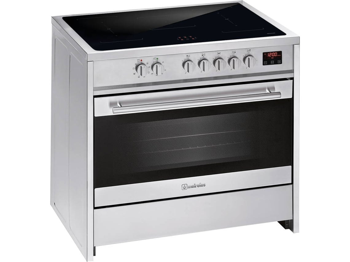 Fogão MEIRELES E 913 X (121 L - Elétrico de Indução - Inox)