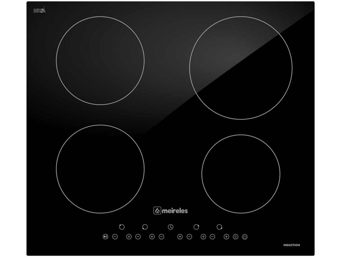 Placa de Indução MEIRELES MI 1500 (Elétrica - 60 cm - Preto)