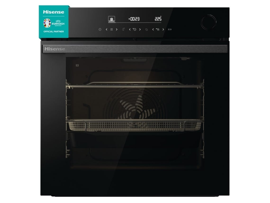 Forno a Vapor HISENSE BSA66346PBGWIFI (77 L - 59.5 cm - Pirolítico - Preto)