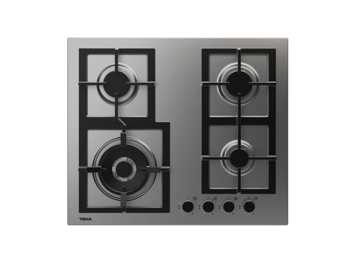 Placa de Gás TEKA EFX 60.1 4G AI AL DR CI (Gás Butano-Propano - 60 cm - Inox)