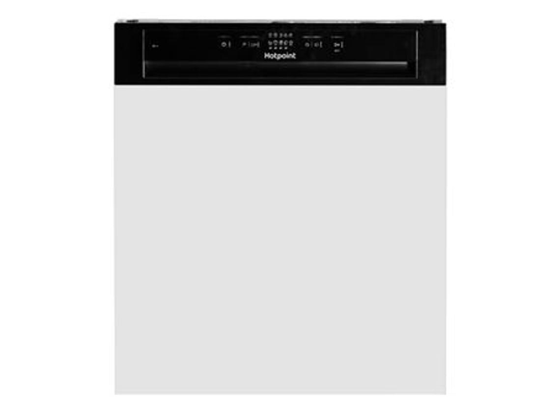 Máquina de Lavar Loiça Encastre BI HOTPOINT HBC (14 Conjuntos - 60 cm - Painel Preto)