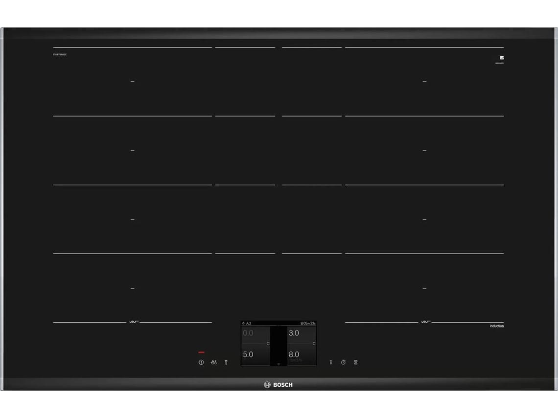 Placa de Indução BOSCH PXY875KW1E (Elétrica - 81.6 cm - Preto)