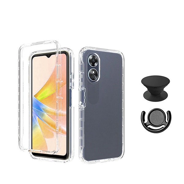 360° Case with GripHolder and Mount for Oppo A58 4G